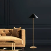 Opviq Podna lampa Mixed-11511-US, 46 x 46 x 150 cm, E27, 40W, Zlatne boje