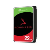 SEAGATE 22TB 3.5 SATA III 256MB 7200rpm ST22000NT001 IronWolf Pro hard disk