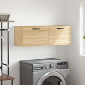 vidaXL Stenska omarica sonoma hrast 100x36,5x35 cm inženirski les