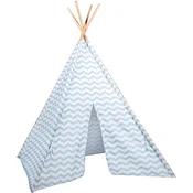 Otroški šotor teepee 120x120x150cm črte ED-215004strip