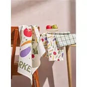 Sinsay - Pamucne kuhinjske krpe 3 pack - šareno