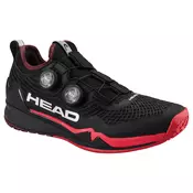 Moška obutev za tenis Head Endure Pro BOA Men Black/Red EUR 44