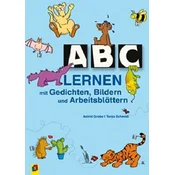 ABC lernen mit Gedichten, Bildern und Arbeitsblättern, neue Rechtschreibung