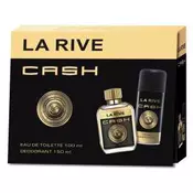LA RIVE muški parfem + dezodorans Set CASH
