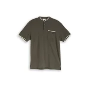 TOM TAILOR Majica  oliva / volneno bela