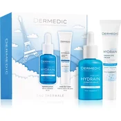 Dermedic Eau Thermale Hydrain darilni set za obraz 2 kos