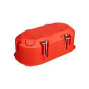 Vgradna doza 2x60mm iz mavčnih plošč, oranžna PK-2x60 0210-00