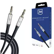 AUX 3.5mm v AUX 3.5mm audio kabel 3mk - 1m - black