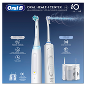 Oral-B iO4 & OxyJet Odrasli Rotirajuce-oscilirajuca cetkica za zube Bijelo