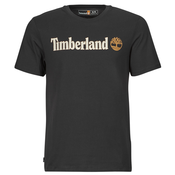 Timberland Majice s kratkimi rokavi Linear Logo Short Sleeve Tee Črna
