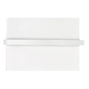 Nosilec brisač TABELLA 520 mm, bela mat - Bela - 520x50x80 mm - Sapho - TABELLA - 24 - Iz nerjavečega jekla - 520 - 50 - 80 - 14
