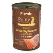 Fitmin Dog Purity Konzerva Puppy Losos i Piletina, hrana za pse 400g