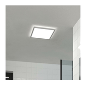 Eglo 901451-LED Kopalniška stropna svetilka ROVITO 17,6W/230V 39x39 cm IP44 bela