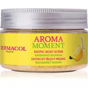 Dermacol Sladkorni piling za telo Bahamian Banana Aroma Moment (Exotic Body Scrub) 200 ml