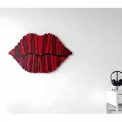 Wallity Dekorativna uramljena slika, 40x68cm, Šarena