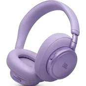 JBL LIVE 780NC Brezžične Bluetooth v z slušalke vijolični barvi, Over-Ear slušalke odstranjevanjem hrupa.