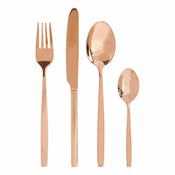Pribor 16 ks iz nerjavečega jekla v bakreni barvi Avie – Premier Housewares