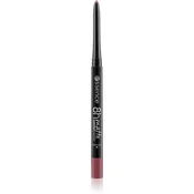 essence 8h Matte Comfort mat svinčnik za ustnice s šilčkom odtenek 19 Burgundy Bestie 0.3 g