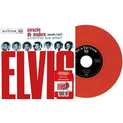 Elvis Presley - EP Étranger N°13 - Corazón de Madera (Espagne) (Limited Edition) (Red Coloured) (7 EP)