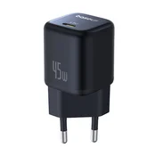 Baseus PicoGo 45W brzi punjac, USB Type-C, crni P10176800123-00