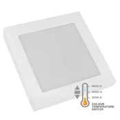COMMEL LED panel 24W sa sklopkom za odabir temperature svetla, Kvadratni, C337-438