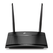 TP-Link TL-MR100 bežicni usmjerivac Brzi Ethernet Jednofrekvencijski (2,4 GHz) 4G Crno