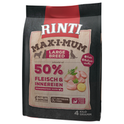 RINTI Max-I-Mum Large Breed piščanec - Varčno pakiranje: 2 x 4 kg