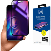 3MK 3MK ZAŠČITNO STEKLO ZA APPLE IPHONE 15 PRO MAX PRIVACY ZAŠČITA ZASLONA