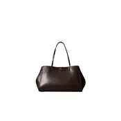 Calvin Klein Ročna torba Ck Croc Snap Large Tote LV04F3904G Temno rjava