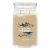 Yankee Candle Svíčka ve skleněné dóze , Ambra a santalové dřevo, 567 g