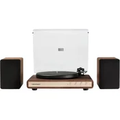 Crosley C65 Walnut Gramofon komplet