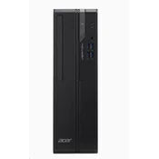 ACER PC Veriton VX2720G, i5-14400, 8GB DDR5, 512GB M.2 SSD, Wifi, DVD±RW, USB KB miška, W11P, 180W, črna