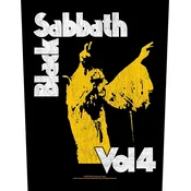 Black Sabbath Vol 4 Našitek za šivanje 36 x 30 cm