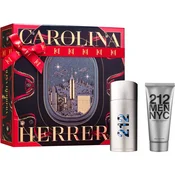 CAROLINA HERRERA 212 NYC Men darilni set za moške