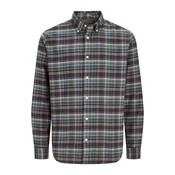 Jack & Jones Junior Srajca JPRBLUSTANLEY pesek/mornarska/azur/temno zelena