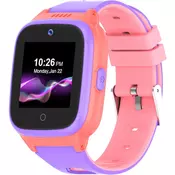 Djeciji pametni sat Q55 4G GPS LBS WiFi Pink