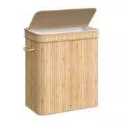Songmics Košara za perilo 545x345x61 cm bež