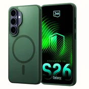 3MK 3MK OVITEK ZA SAMSUNG GALAXY S26 DIMLJEN OVITEK ZELEN MAGNETNI ZAŠČITNI OVITEK