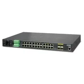 PLANET IGSW-24040T network switch Managed L3 Gigabit Ethernet (10/100/1000) 1U Black