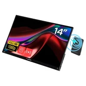 Prenosni monitor na dotik Verbatim LIGHT - 14 Full HD, črn
