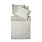 Fleuresse POSTELJNINA 200/200 cm damast krem barve, bež