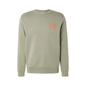 GAP Majica kaki/temno oranžna