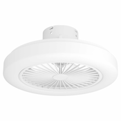 EGLO Ortona Plafonski ventilator sa svetlom, LED, 25W, Bela