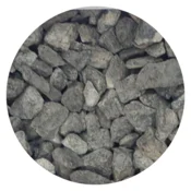 Dekorativni lomljen pesek Nero Ebano, 9-12mm, 25kg