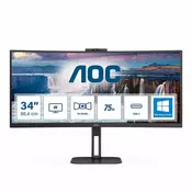 AOC VA 34 CU34V5CW, HDMI, DP, WCAM, USB-C