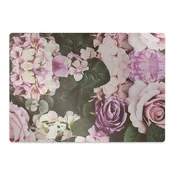 Decormat Podloga za zaščito tal Baroque flowers 140x100 cm 2 cm