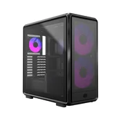 Cooler Master Kucište MasterFrame 600 Mesh, ARGB, Crno