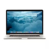 Obnovljen Prenosnik MacBook Pro Retina 15, i7, 16GB, 128GB, Razred C, Silver