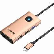 Orico 5v1 USB-C (PW11-5P-RG-EP)