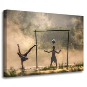 shumee Platno z motivom mladinskega nogometa 70x50 cm